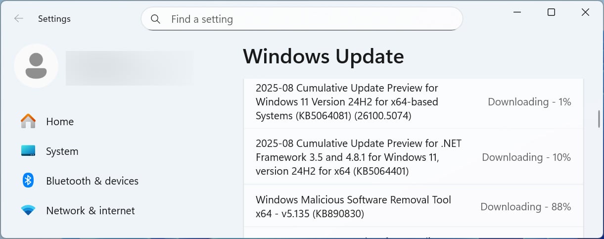 KB5064081 preview update