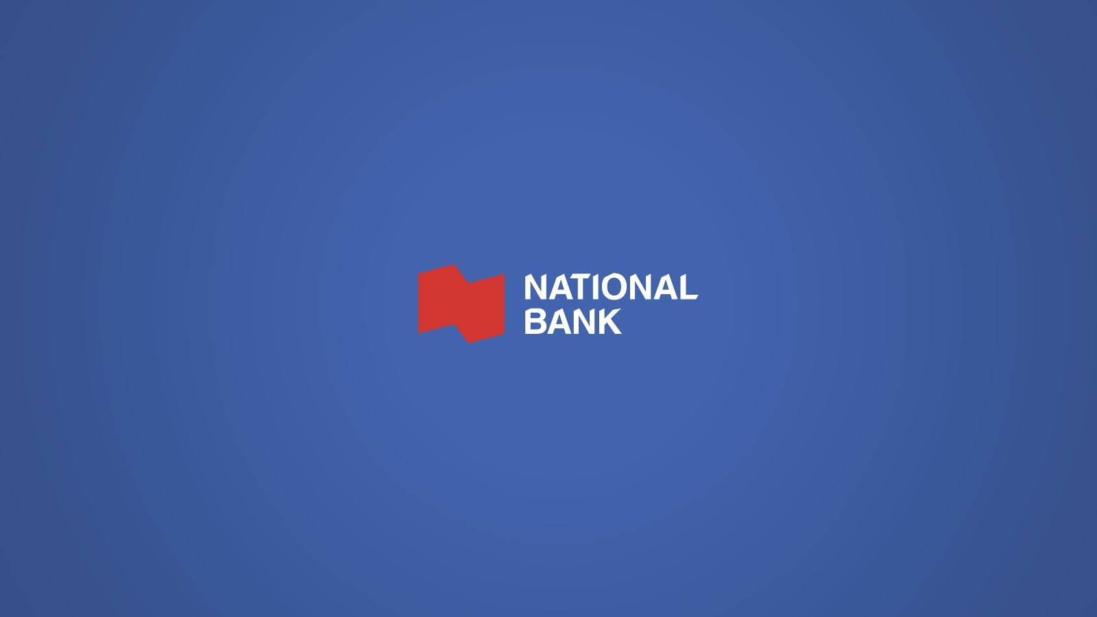 National Bank of Canada website showing maintenance message