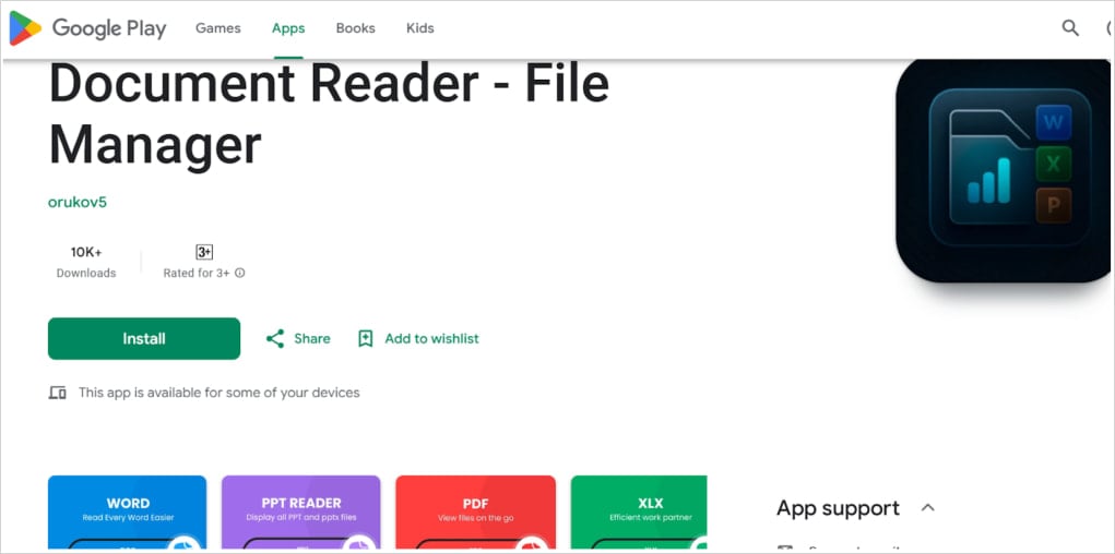 Anatsa trojan app on Google Play